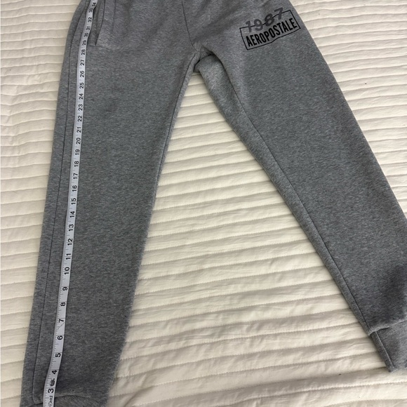 Aeropostale 1987 Gray Jogger Sweatpants Men’s M Drawstring Athleisure - Picture 8 of 8